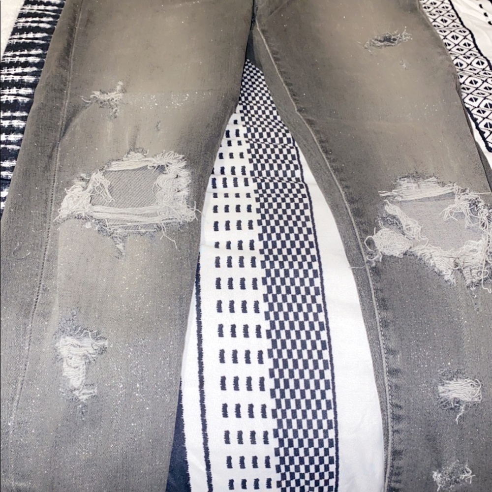 Amiri Women’s Glitter Jeans Gem